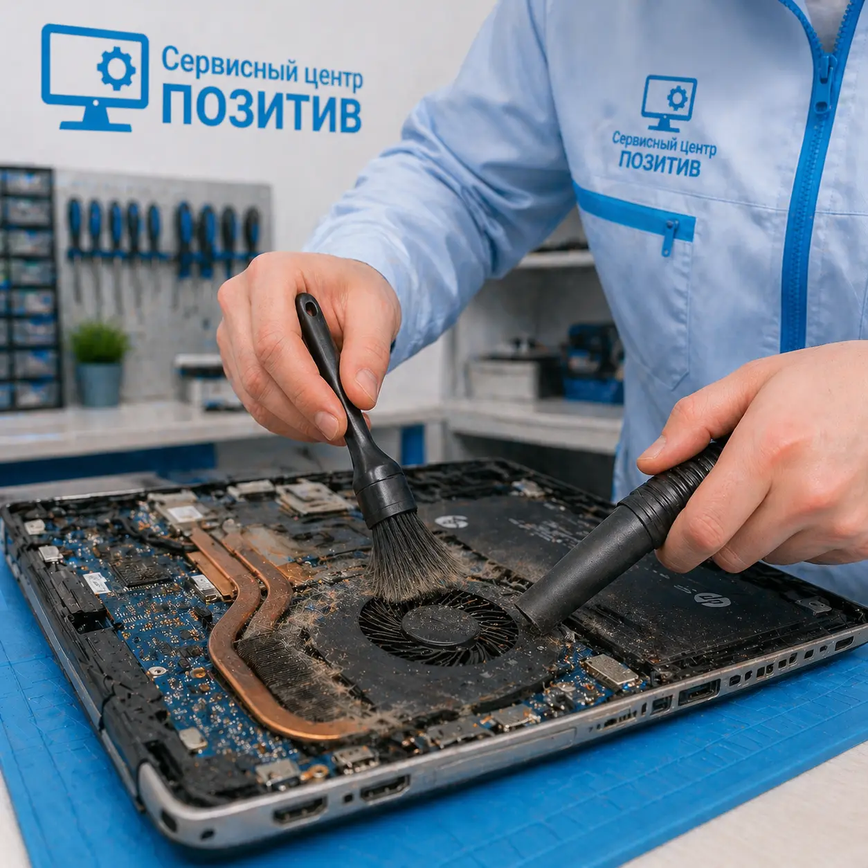 чистка ноутбука HP в Одинцово