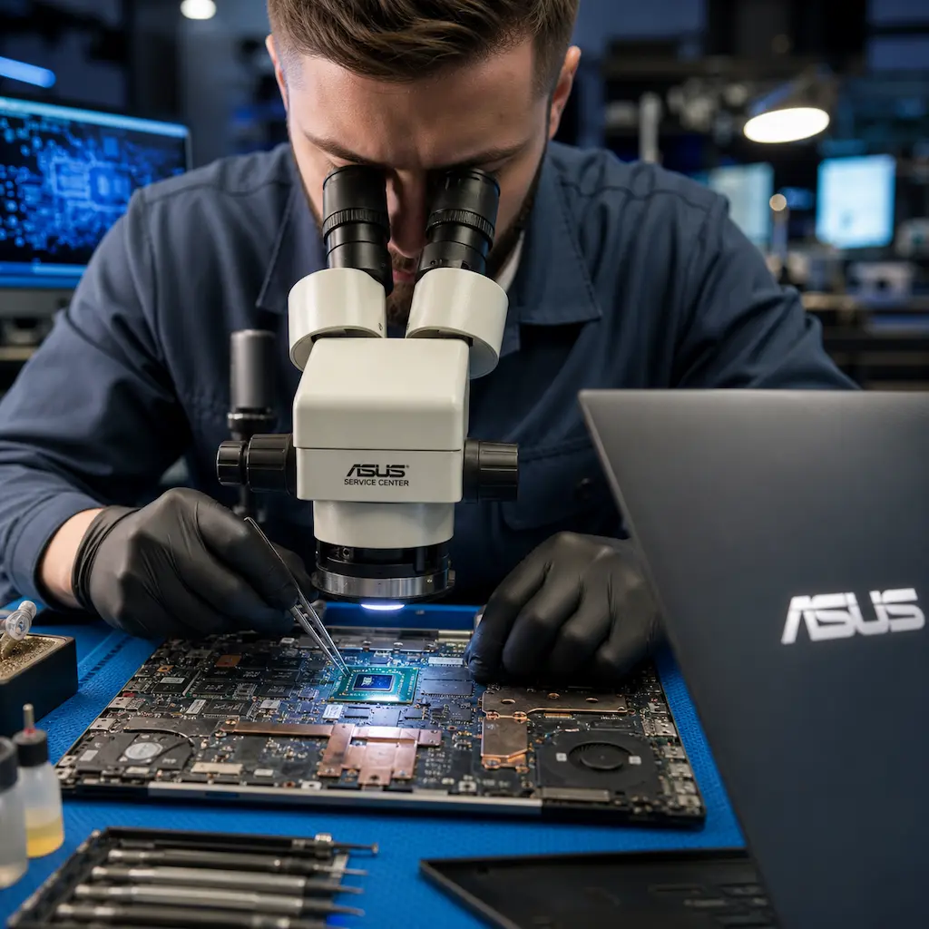 Замена видеокарты ноутбука Asus в Одинцово