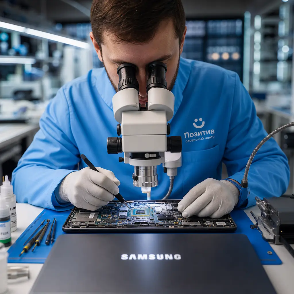 Замена видеокарты ноутбука Samsung в Одинцово