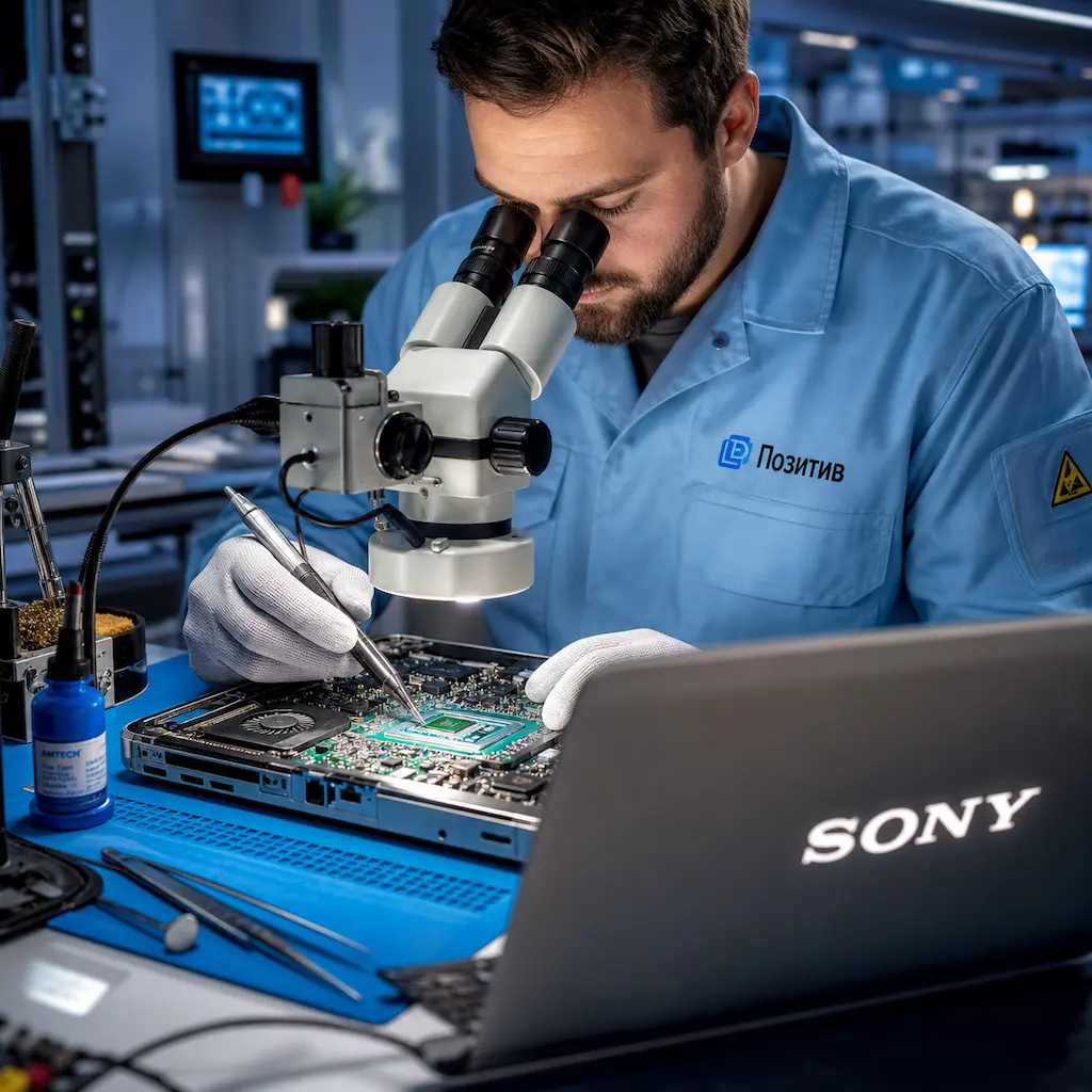 Замена видеокарты ноутбука Sony в Одинцово