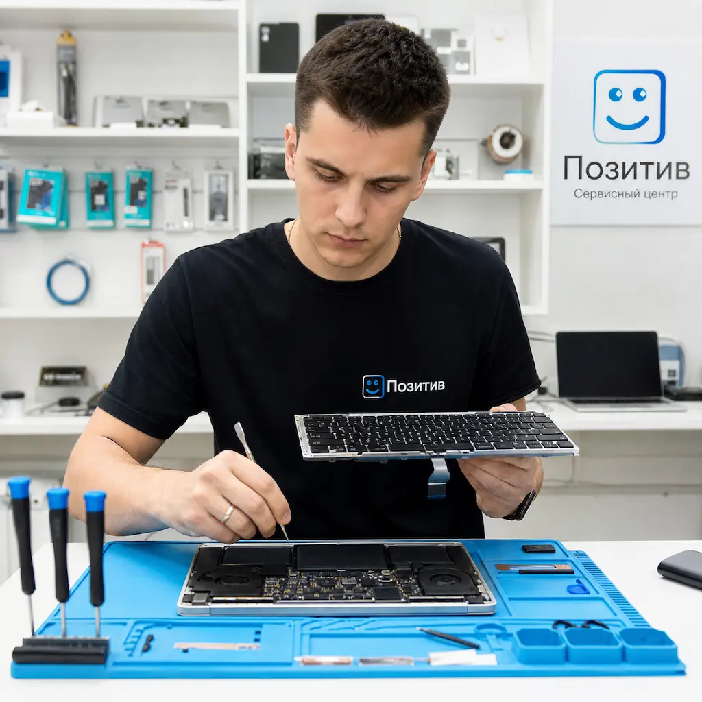 заменить клавиатуру на Apple Macbook в Одинцово