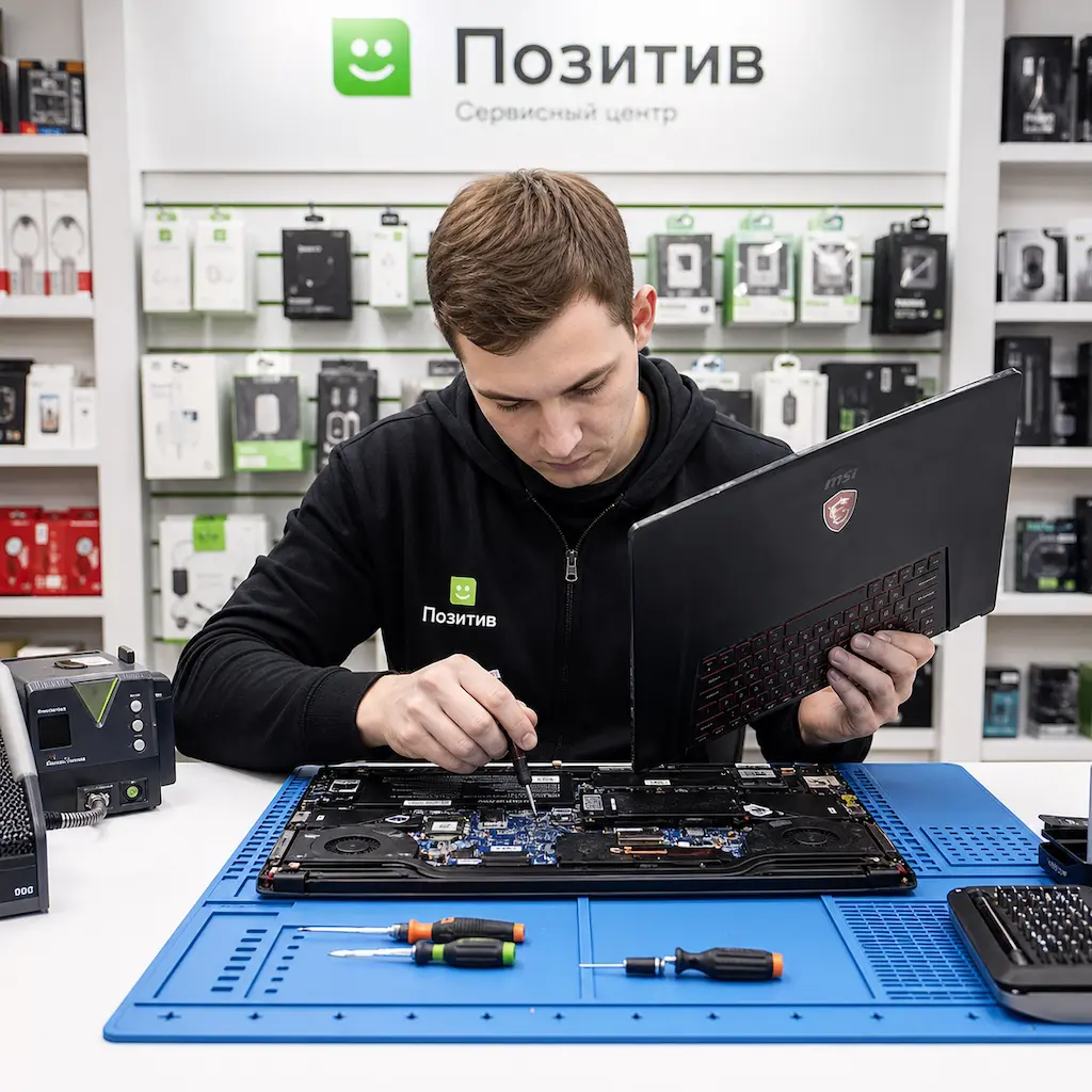 заменить клавиатуру на ноутбуке MSI в Одинцово