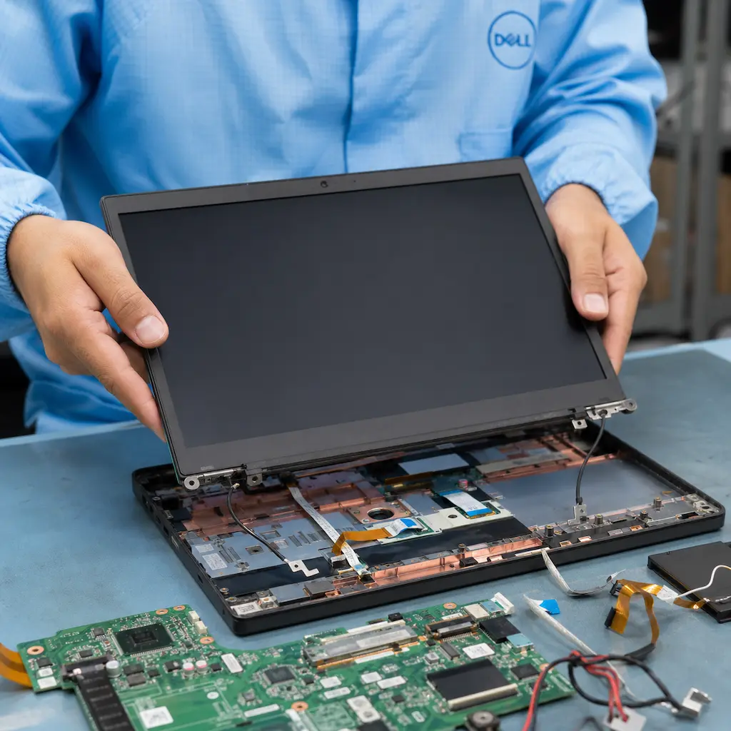 заменить матрицу ноутбука Dell в Одинцово