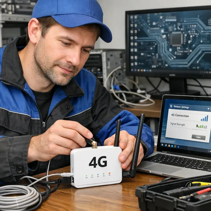 Настройка 4G модема в Одинцово