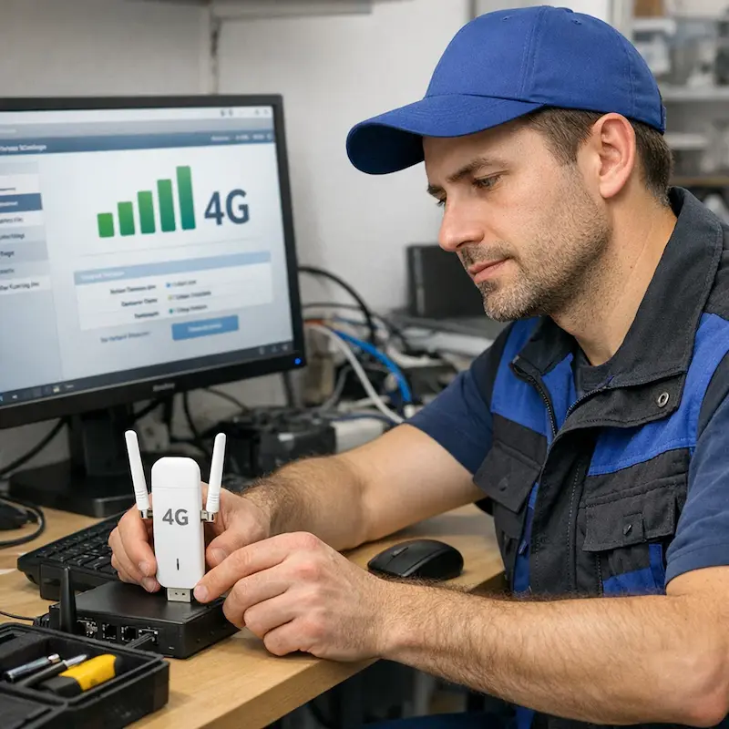 Настройка LTE модема в Одинцово