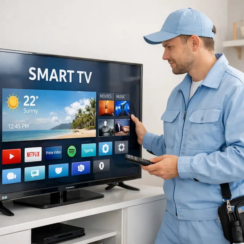 Настройка Smart TV в Одинцово