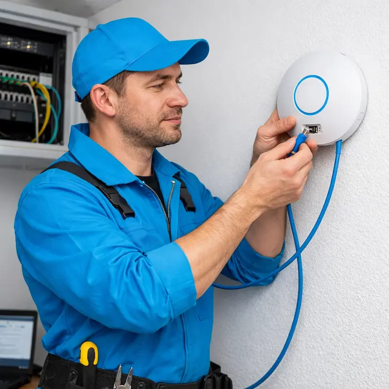 Подключение точки доступа в Одинцово