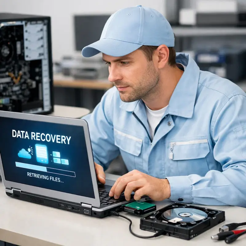 Восстановление данных и файлов в Одинцово