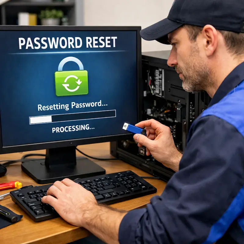 Удаление пароля на компьютере в Одинцово