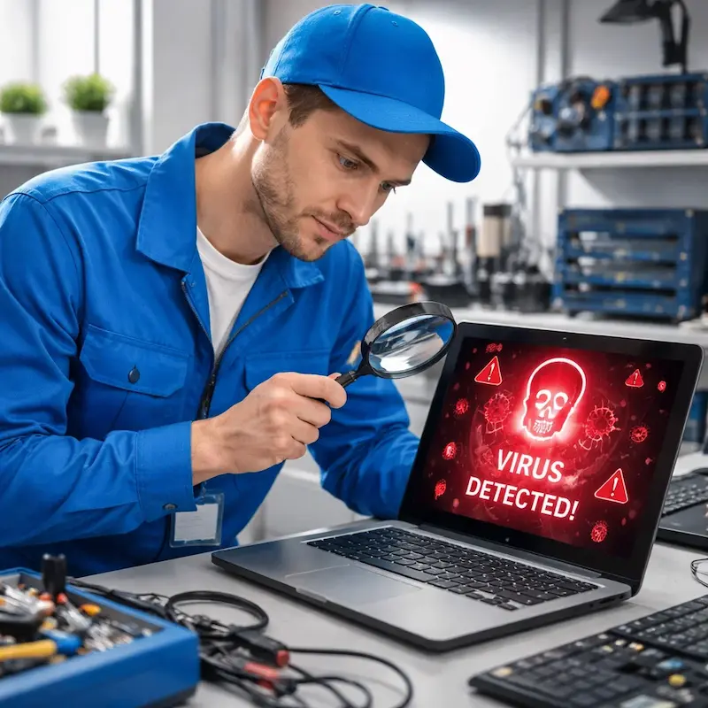 Поиск компьютерных вирусов в Одинцово