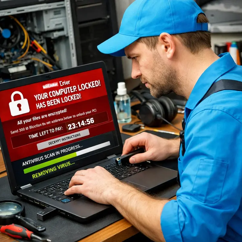 Удалить винлокер в Одинцово